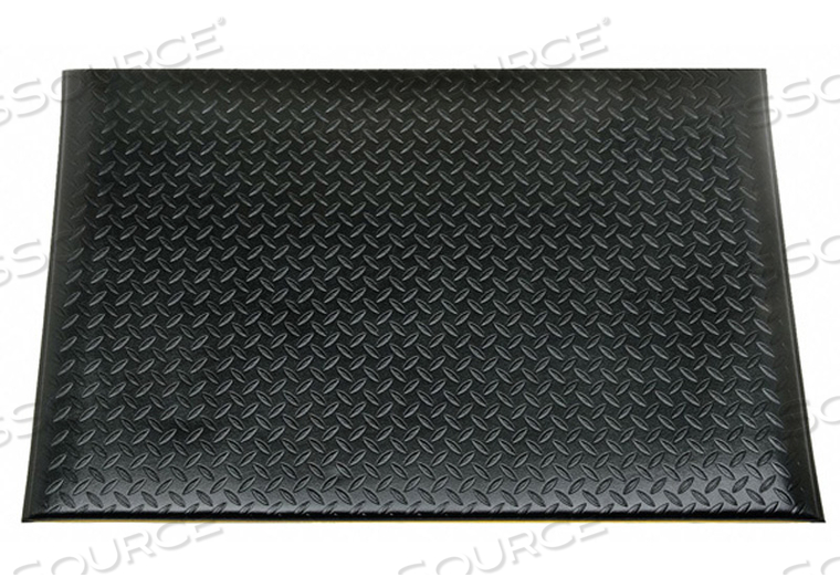 ANTIFATIGUE MAT BLACK 3FT. X 5FT. by Ability One