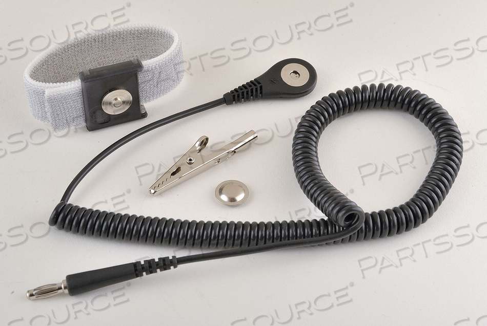 WRISTBAND W 6 FT CORD ADJUSTBLE by Desco