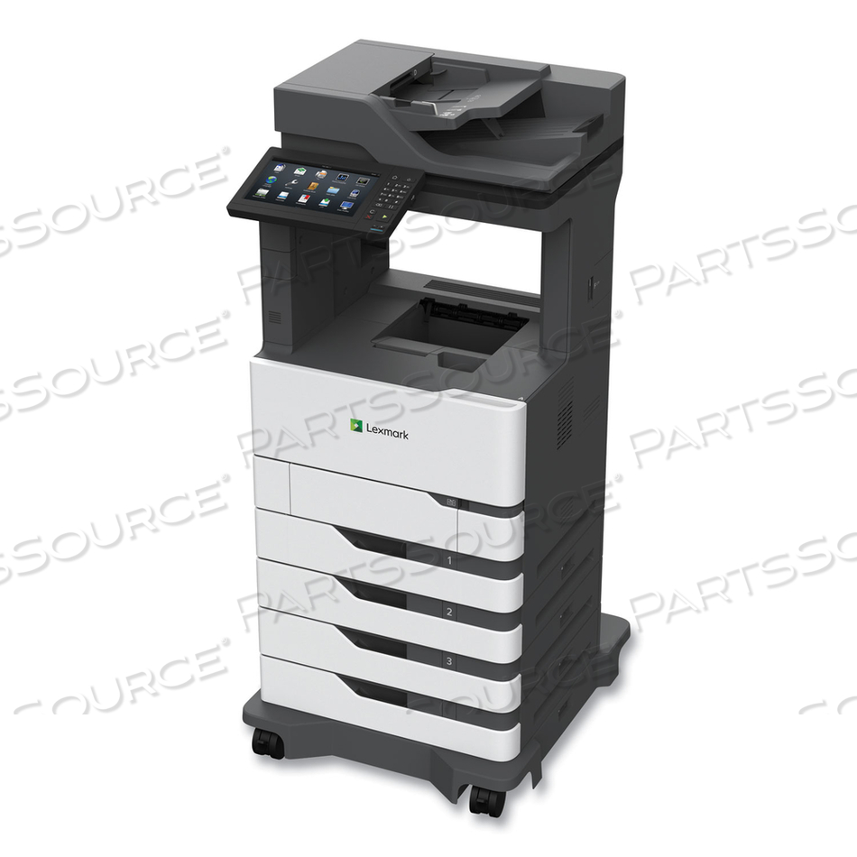 LEXMARK MX822ADXE - MULTIFUNCTION PRINTER - B/W - LASER - LEGAL (8.5 IN X 14 IN) (ORIGINAL) - UP TO 55 PPM (COPYING) - UP TO 55 PPM (PRINTING) - 2650 SHEETS - 33.6 KBPS - USB 2.0, GIGABIT LAN, USB 2.0 HOST 