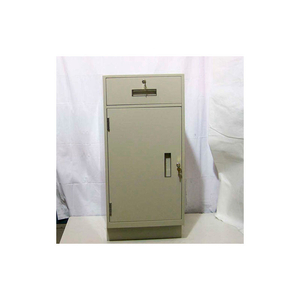 TELLER PEDESTAL CABINET - 1 DRAWER LEFT HINGED DOOR 19"W X 19"D X 38-1/2"H CHAMPAGNE by Fenco TELLER PEDESTAL CABINET - 1 DRAWER LEFT HINGED DOOR 19"W X 19"D X 38-1/2"H CHAMPAGNE by Fenco