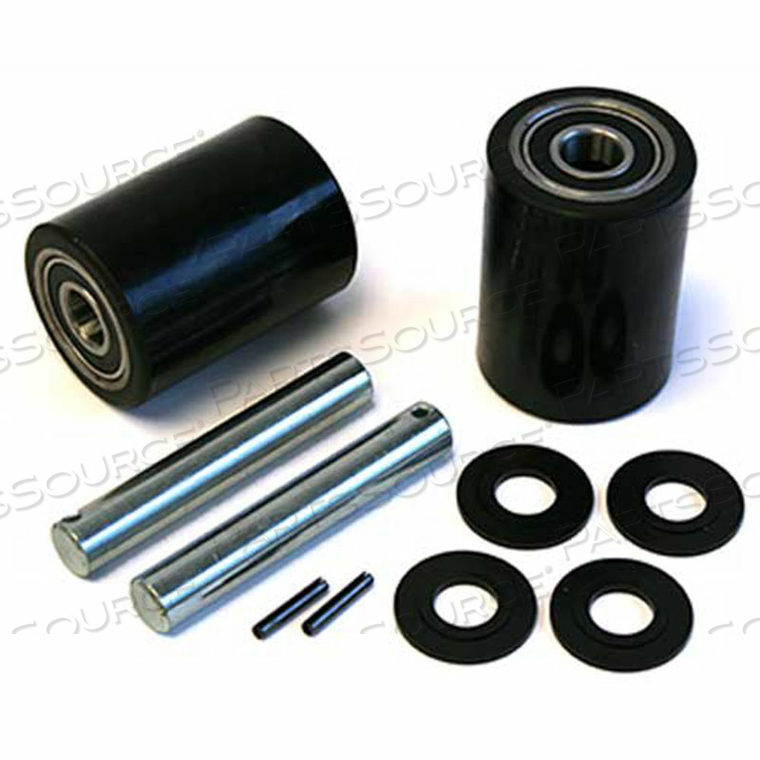 LOAD WHEEL KIT FOR MANUAL PALLET JACK - FITS DAYTON MODEL # 4YX97 by GPS - Generic Parts Service