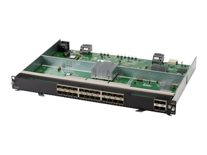 HPE ARUBA 6400 24-PORT SFP+ AND 4-PORT SFP56 V2 MODULE, SWITCH, L3, 24 X 100/1000/10 GIGABIT SFP+ + 4 X 50 GIGABIT ETHERNET SFP56, RACK-MOUN by HP (Hewlett-Packard)