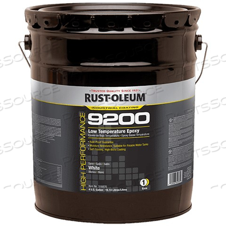 320261 RUST-OLEUM 9200 COATING, 5 GAL, SAFETY YELLOW, GLOSS, HIGH PERFORMANCE 