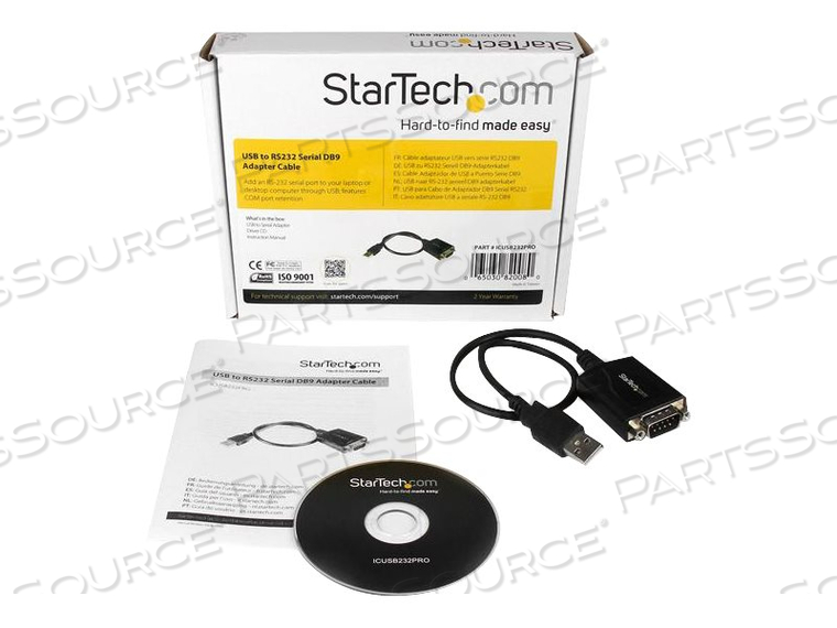 ADD AN RS-232 SERIAL PORT TO YOUR LAPTOP OR DESKTOP COMPUTER THROUGH USB, FEATUR by StarTech.com Ltd.