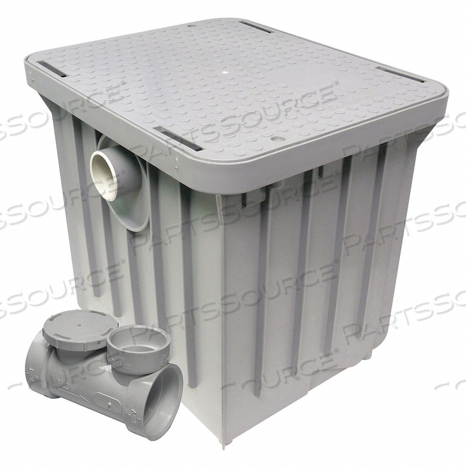 GREASE INTERCEPTOR POLY 2 IN 7 GPM by Canplas LLC GREASE INTERCEPTOR POLY 2 IN 7 GPM by Canplas LLC