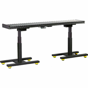 SYSTEMS ELECTRIC HEIGHT ADJUSTABLE CONVEYOR 7'L X 18"W - 200 LB. CAPACITY by Built International, Inc.