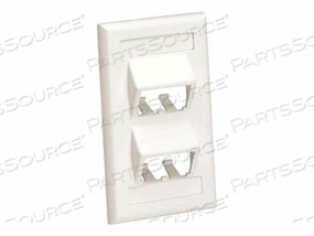 FACEPLATE SVF 4PT CLASSIC SLOPED WHT EA by Panduit