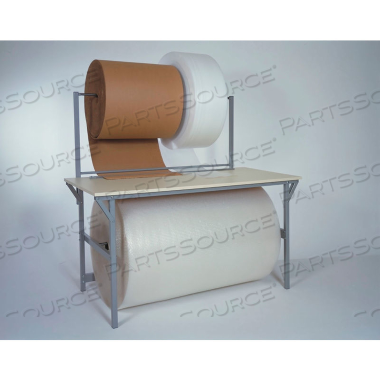 PACKING/DISPENSING TABLE WITHOUT CUTTER, PLASTIC LAMINATE SQUARE EDGE - 64 X 30 