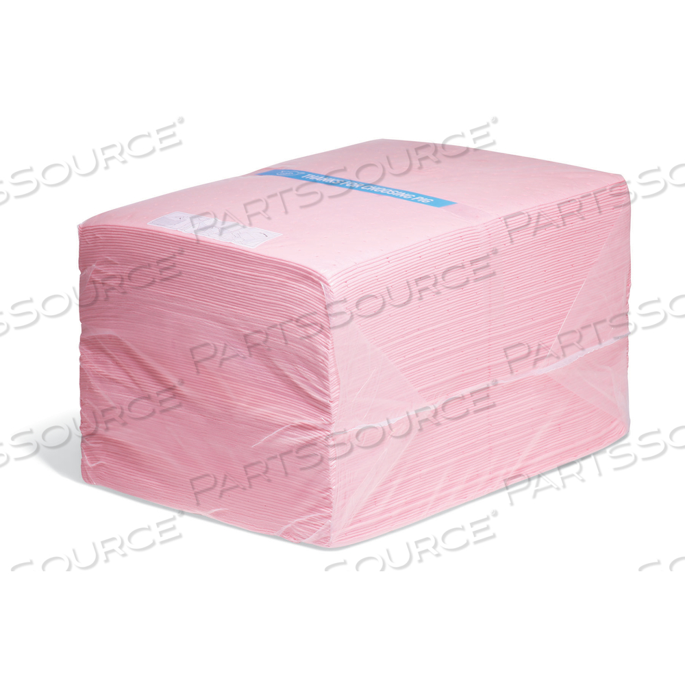 PIG HAZMAT CHEMICAL ABSORBENT MAT PAD by New Pig Corporation PIG HAZMAT CHEMICAL ABSORBENT MAT PAD by New Pig Corporation