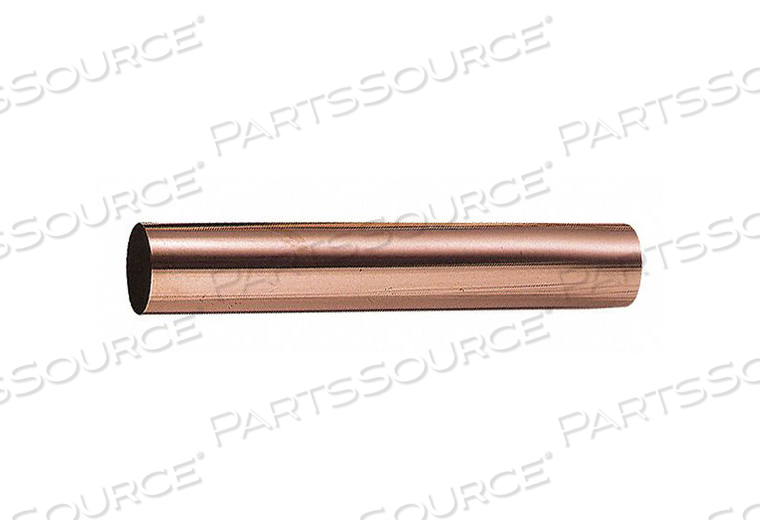 TUBE DIA 2.5 IN THICKNESS .080 IN 10 FT. by Mueller Industries