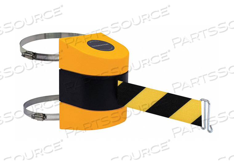 D0109 BELT BARRIER YELLOW BELT YELLOW/BLACK by Tensabarrier D0109 BELT BARRIER YELLOW BELT YELLOW/BLACK by Tensabarrier