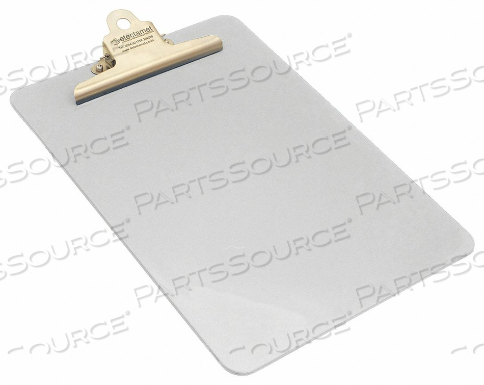 CLIPBOARD LETTER SIZE PLASTIC WHITE by Detectamet CLIPBOARD LETTER SIZE PLASTIC WHITE by Detectamet