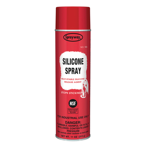 SILICONE SPRAY, 11 OZ AEROSOL SPRAY, 12 CANS by Sprayway