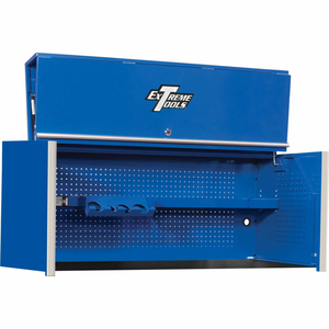 54-5/8"W X 25"D X 22-1/4"H BLUE POWER WORKSTATION HUTCH by Extreme Tools Inc. 54-5/8"W X 25"D X 22-1/4"H BLUE POWER WORKSTATION HUTCH by Extreme Tools Inc.