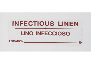 INSTRUCTION IDENT LBL ENG INF LINEN PK5 by R&B Wire Products, Inc.