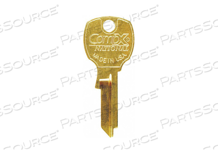 KEY BLANK FOR C8710 - C8735 LOCKS by CompX KEY BLANK FOR C8710 - C8735 LOCKS by CompX