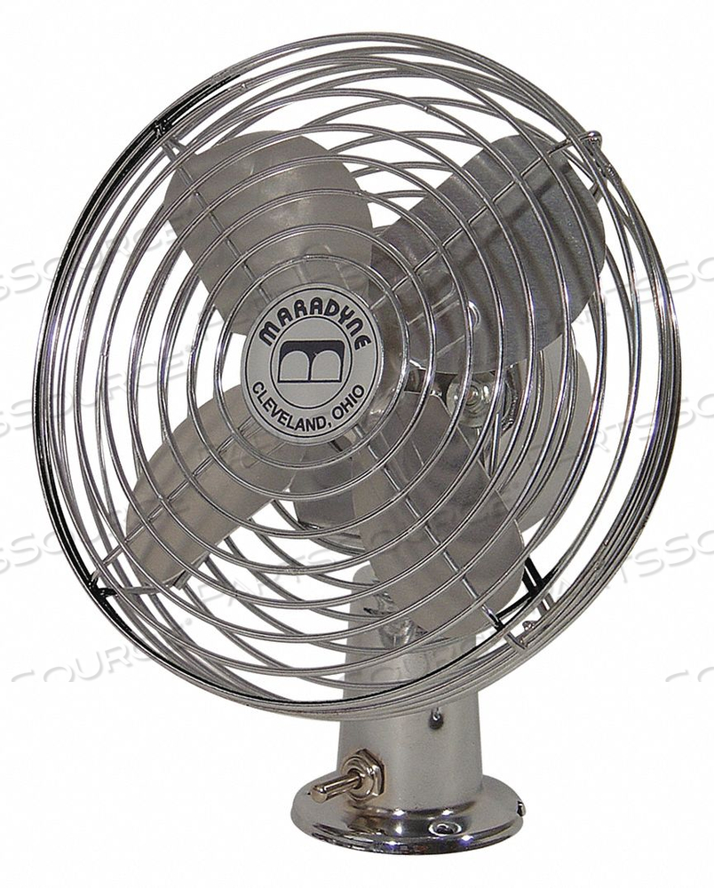 DC FAN BOLT-ON MOUNT 12VDC 210/140 CFM by Maradyne