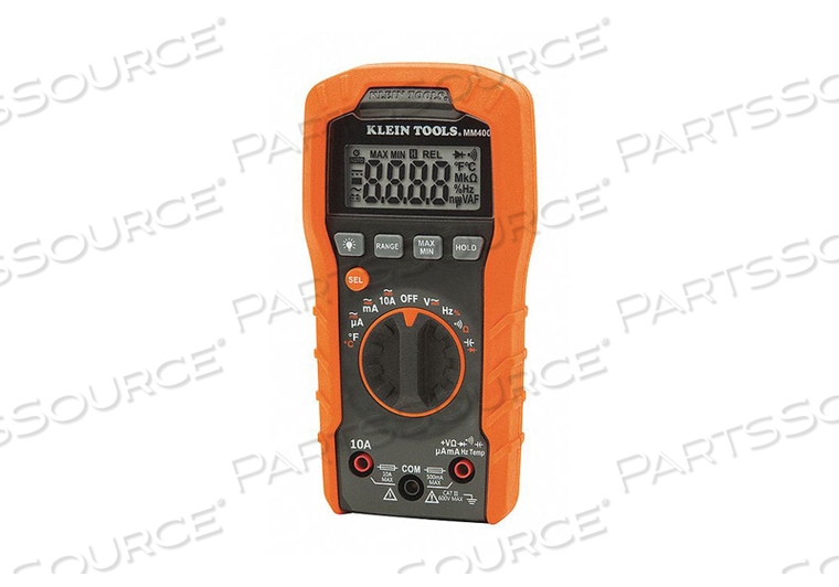 DIGITAL MULTIMETER BACKLIT 3 DIGIT LCD by Klein Tools DIGITAL MULTIMETER BACKLIT 3 DIGIT LCD by Klein Tools