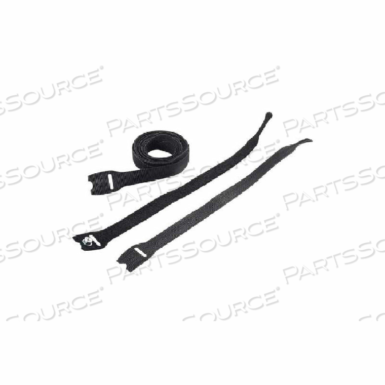 VELCROBRAND CABLE WRAP, BLACK, 8 IN, VELCROBRAND by Hoffman