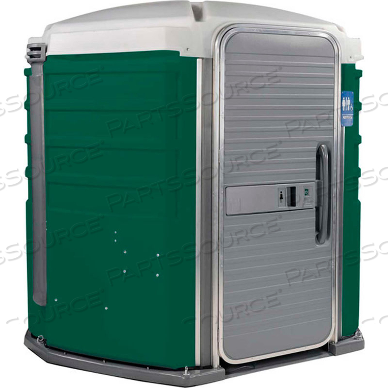 WE'LL CARE ADA COMPLIANT PORTABLE RESTROOM EVERGREEN by Polyjohn