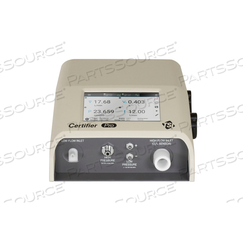 CERTIFIER™ PRO BENCHTOP FLOW ANALYZER by TSI Incorporated
