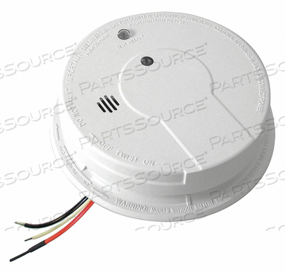 SMOKE ALARM PHOTOELECTRIC 120VAC 9V 