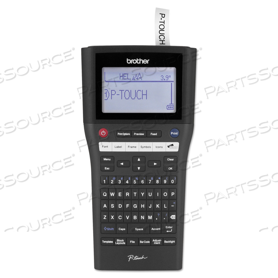 PT-H500LI RECHARGEABLE TAKE-IT-ANYWHERE LABELER WITH PC-CONNECTIVITY, 30 MM/S PRINT SPEED, 4.8 X 9.7 X 3.5 by Brother PT-H500LI RECHARGEABLE TAKE-IT-ANYWHERE LABELER WITH PC-CONNECTIVITY, 30 MM/S PRINT SPEED, 4.8 X 9.7 X 3.5 by Brother