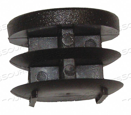 PLUG BUTTON 7/8 TUBING BLACK PLUG BUTTON 7/8 TUBING BLACK