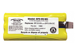 BATTERY PACK NIMH 7.5V FOR JOBCOM by Ritron BATTERY PACK NIMH 7.5V FOR JOBCOM by Ritron