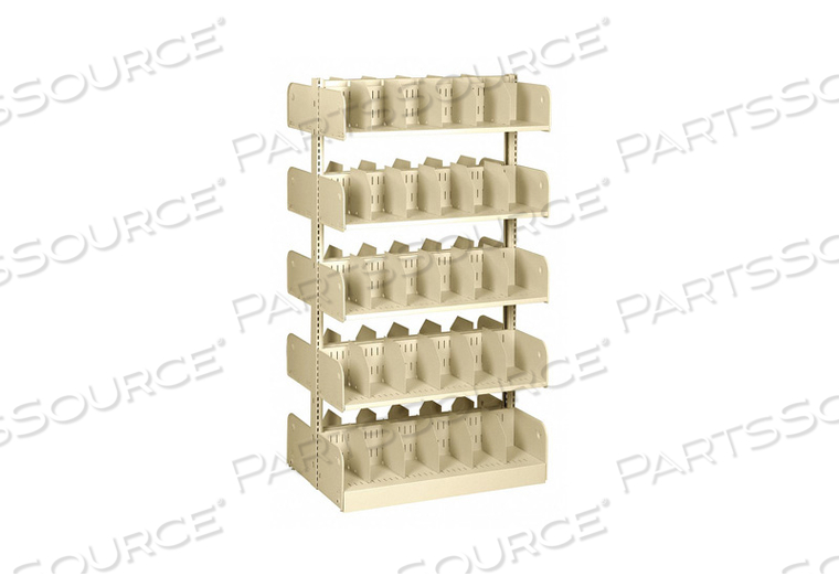 DIVIDER SHELF DOUBLE 10 SHELVES 20 IN by Estey