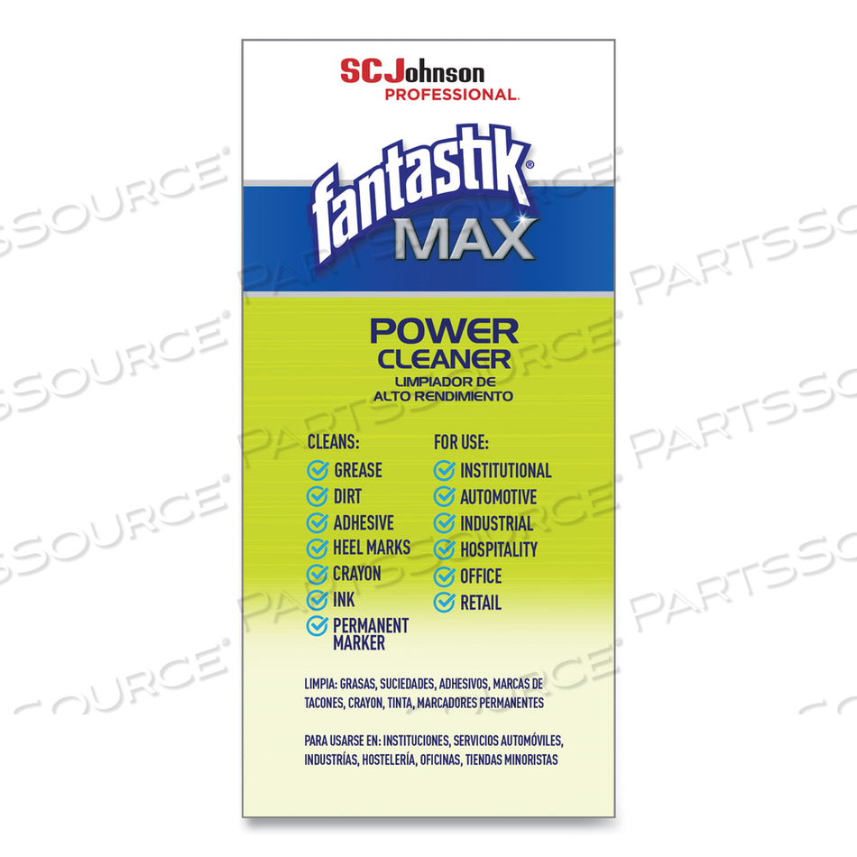 323563 FANTASTIK MAX POWER CLEANER, 32 FL OZ, BOTTLE W/TRIGGER, PURPLE, CITRUS by Fantastik