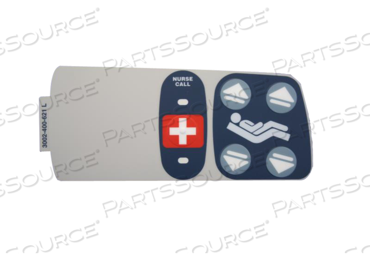 NURSE CALL LABEL, INNER LEFT by Stryker Medical