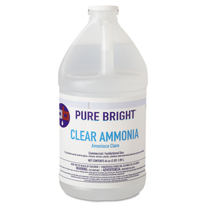 CLEAR AMMONIA, 64 OZ BOTTLE, 8/CARTON by Pure Bright
