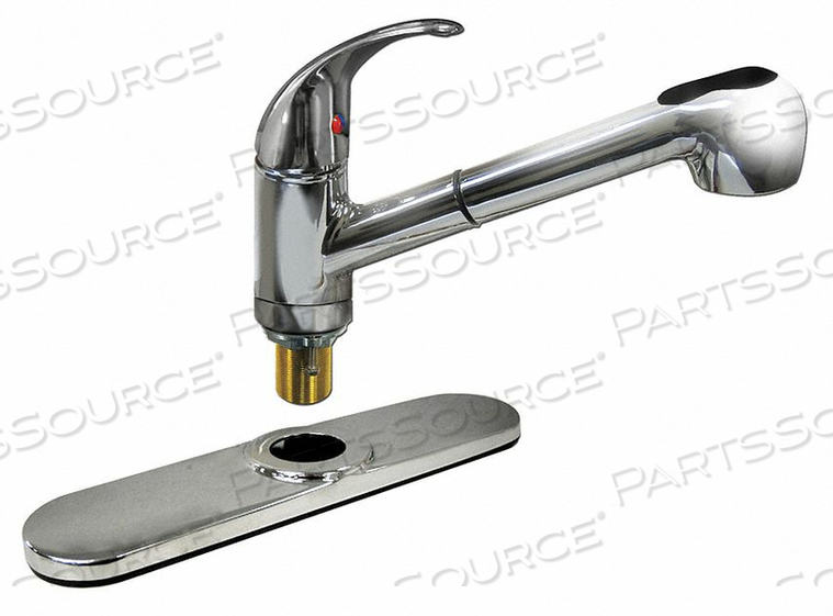 LOW ARC PULL OUT CHROME DOMINION FAUCETS by Dominion Commercial Faucets
