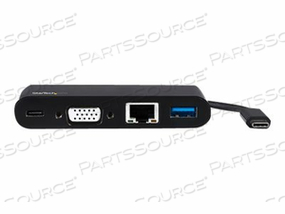 USB-C MULTIPORT ADAPTER WITH 1080P VGA VIDEO/GBE/USB TYPE-A (USB 3.0 5GBPS & BC by StarTech.com Ltd.