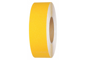 ANTI-SLIP TAPE, COARSE, 60 GRIT SIZE, SOLID, YELLOW, 2 IN X 60 FT, 33 MIL TAPE THICK, ACRYLIC by Jessup Manufacturing ANTI-SLIP TAPE, COARSE, 60 GRIT SIZE, SOLID, YELLOW, 2 IN X 60 FT, 33 MIL TAPE THICK, ACRYLIC by Jessup Manufacturing