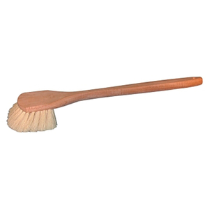 FENDER WASH BRUSH, HARDWOOD BLOCK, 2 IN TRIM L, WHITE TAMPICO by Magnolia Brush