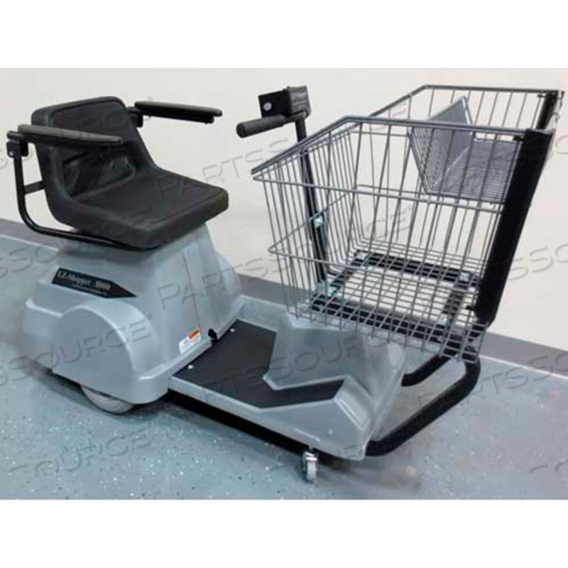 EZ-SHOPPER ELECTRIC GROCERY CART GRAY 750 LB. CAP. by Electro Kinetic Technologies, LLC EZ-SHOPPER ELECTRIC GROCERY CART GRAY 750 LB. CAP. by Electro Kinetic Technologies, LLC