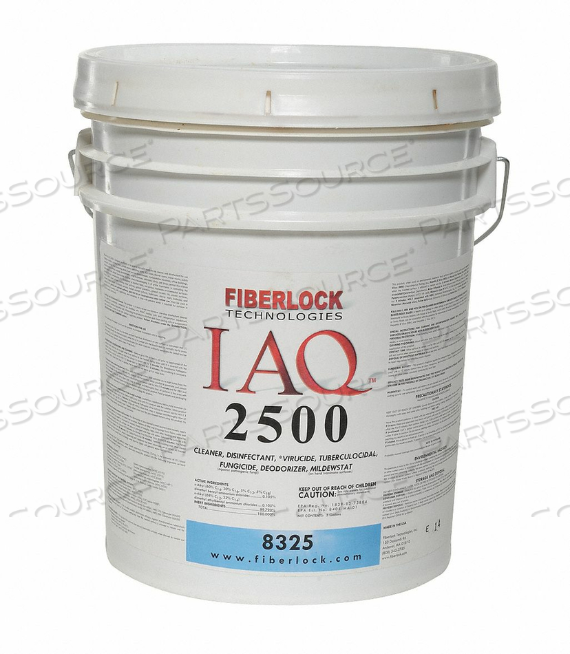 DISINFECTANT SIZE 5 GAL. FRESH LINEN by Fiberlock Technologies DISINFECTANT SIZE 5 GAL. FRESH LINEN by Fiberlock Technologies