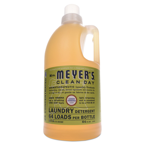 LIQUID LAUNDRY DETERGENT, LEMON VERBENA SCENT, 64 OZ BOTTLE by Mrs. Meyer's