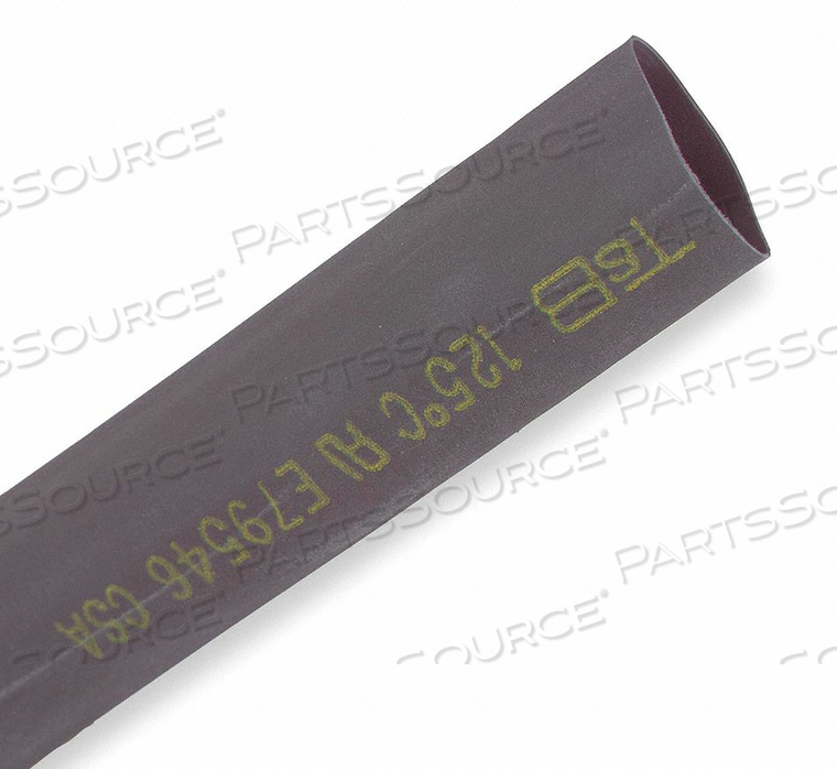 SHRINK TUBING 0.75IN ID BLACK 6IN PK10 by Thomas & Betts