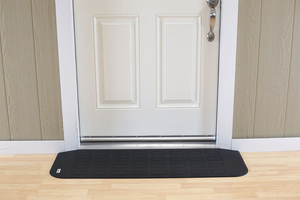 ADA COMPLIANT RAMP MATTE BLACK 19 H by Ez Edge