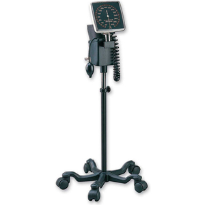 BASELINE MOBILE FLOOR ANEROID SPHYGMOMANOMETER WITH ADULT CUFF by Fabrication Enterprises