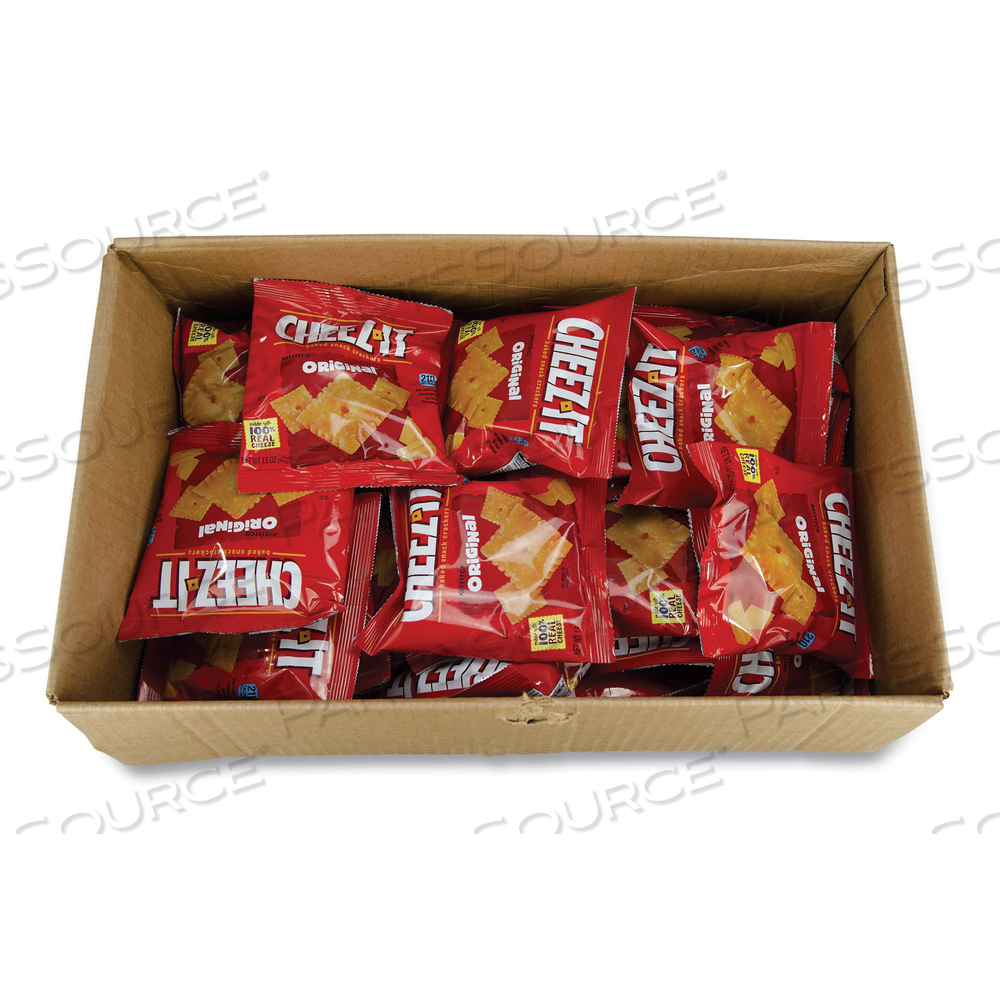 BAKED SNACK CRACKERS, 1.5 OZ BAG by Cheez-It BAKED SNACK CRACKERS, 1.5 OZ BAG by Cheez-It