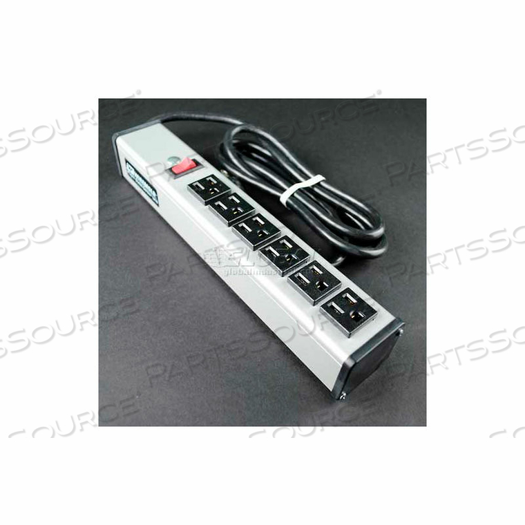 POWER STRIP, 6 OUTLETS, 15 FT., 15A 125V by Wiremold