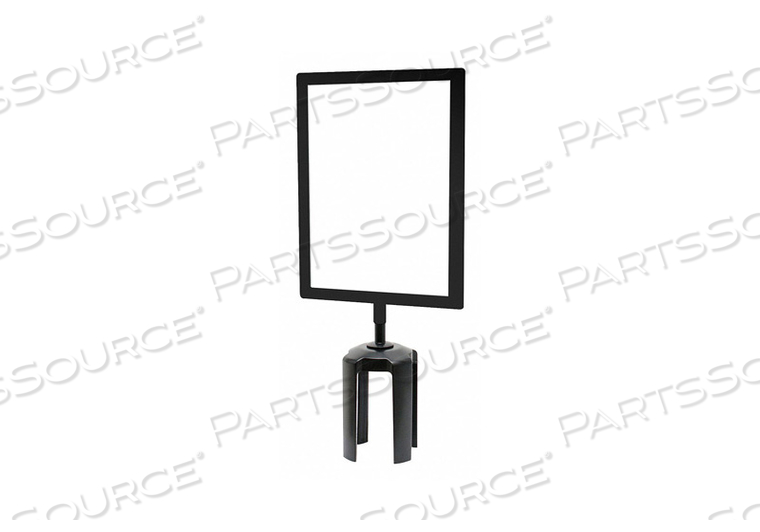 SIGN FRAME 11 X 7 IN BLACK by Tensabarrier
