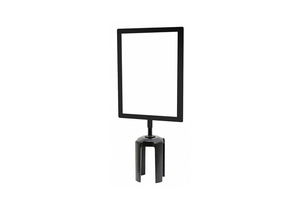 SIGN FRAME 11 X 7 IN BLACK by Tensabarrier SIGN FRAME 11 X 7 IN BLACK by Tensabarrier