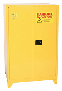 FLAMMABLE LIQUID SAFETY CABINET YELLOW by Eagle