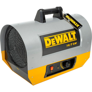 DEWALT PORTABLE FORCED AIR ELECTRIC HEATER 10,000 WATT, 240V by Enerco