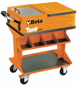 MOBILE WORK STATION ORANGE OVERALL 31 H by Beta